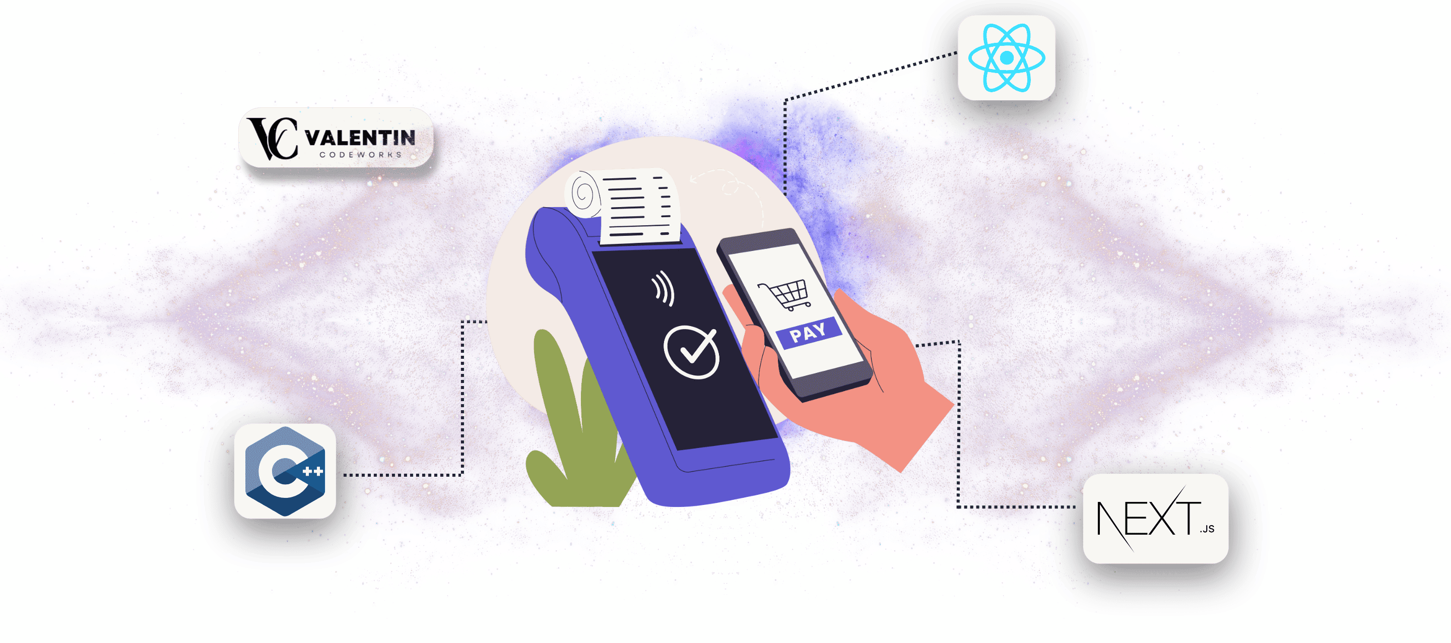 QuickPOS App WordPress project hero image